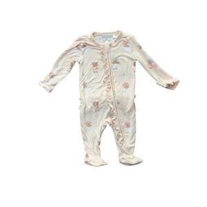 Angel Dear Bamboo Teddy Bear Ruffle Footy